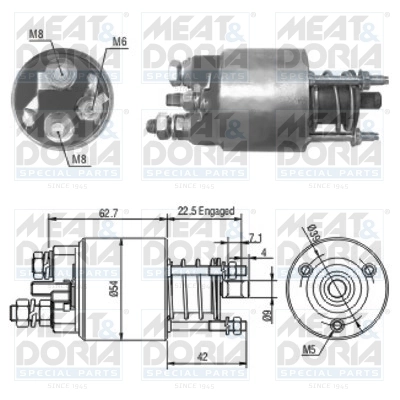 Solenoid Switch, starter